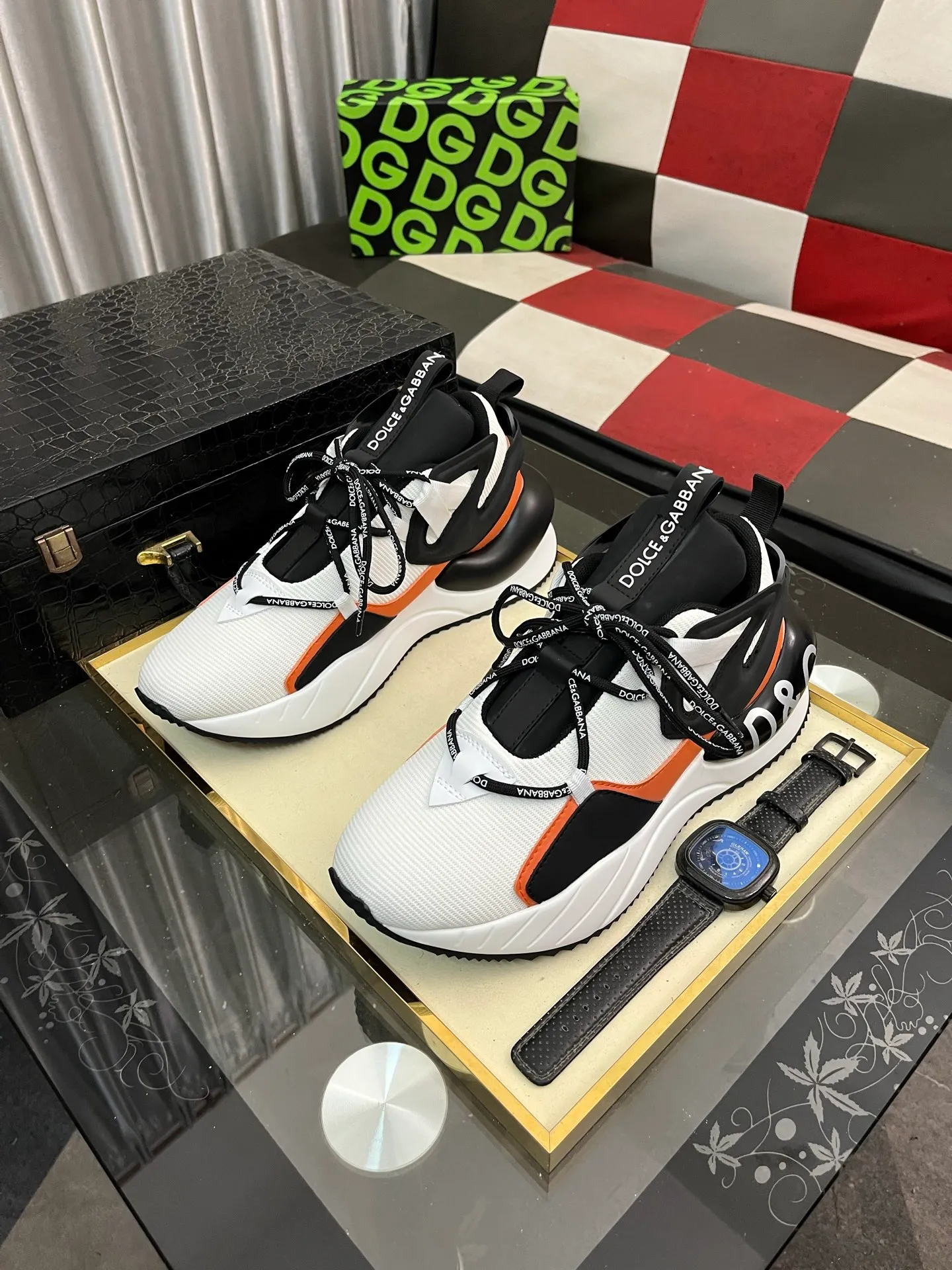 Men's men's shoes 💰540⌚️⌚️【DG～】couple casual shoes 2025z cabinet sales simultaneously 🔶Size: 35-46#️⃣ 🔷5 colors🔜The upper is made of multi-material splicing➕Mesh lining, comfortable and breathable, sole: original comfortable and wear-resistant outsole, ⚠️real thing📱photographed🎬real thing is better📢📢📢
